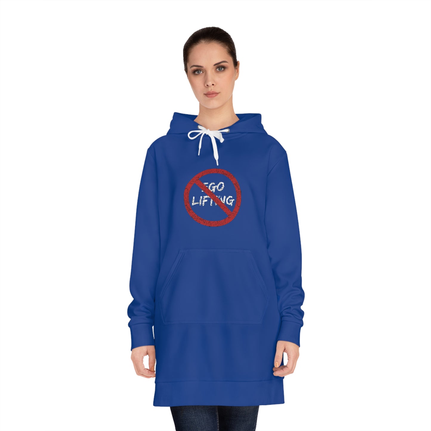 Centered | Hoodie Dress | Blue