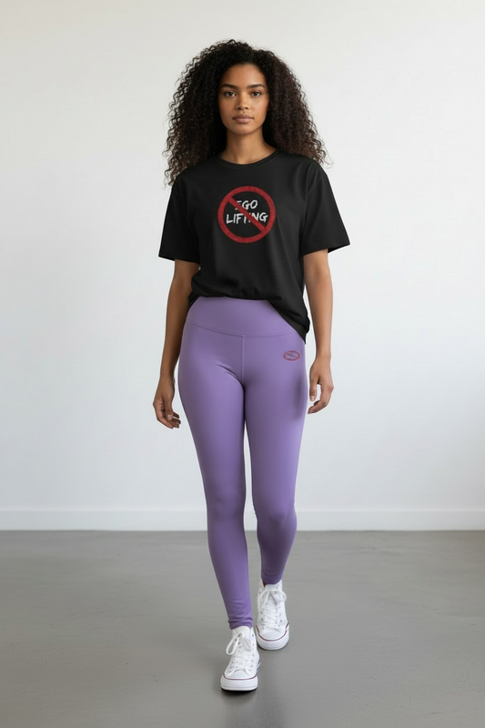 High-Waist Yoga Leggings | Light Purple