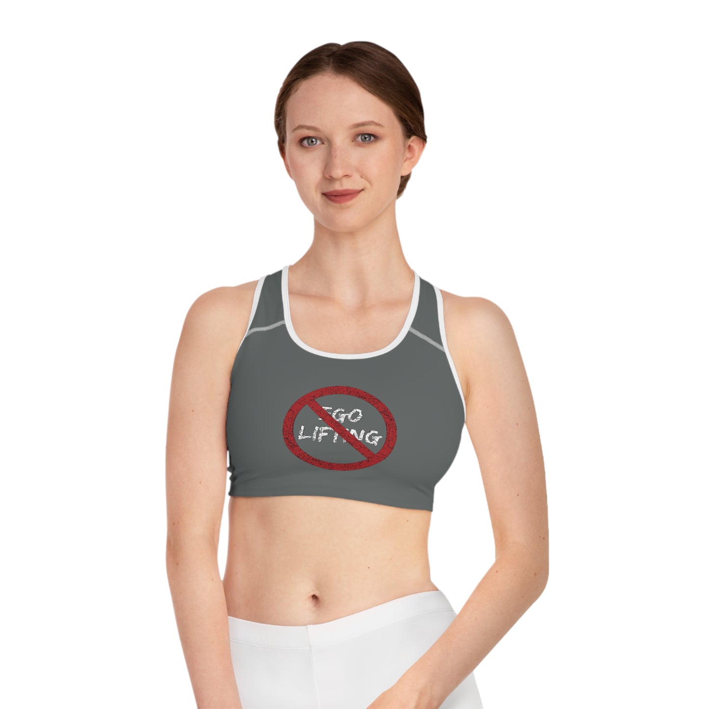 Centered | Dark Gray Sports Bra