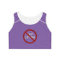 Light Purple Sports Bra | Gym Activewear