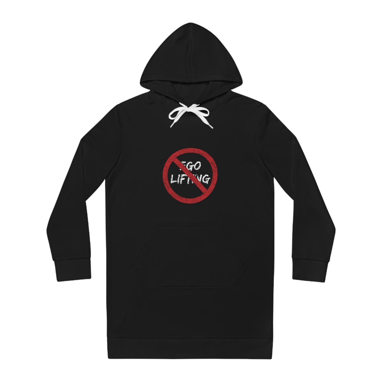 Centered | Hoodie Dress | Black