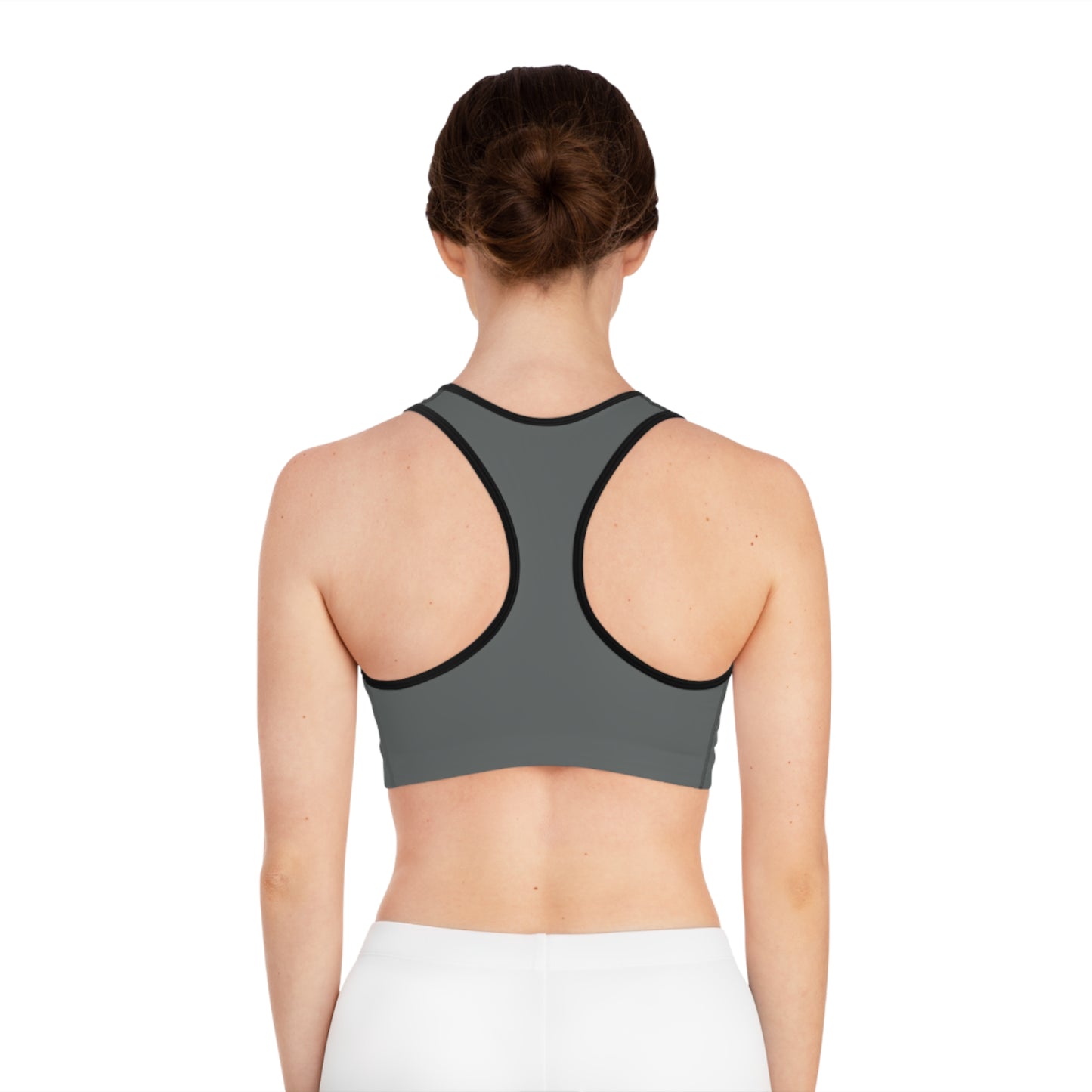 Centered | Dark Gray Sports Bra
