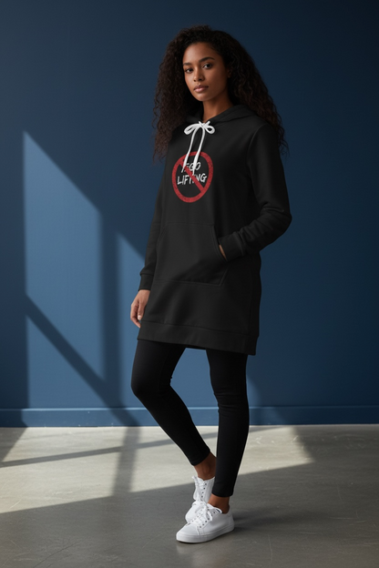 Centered | Hoodie Dress | Black