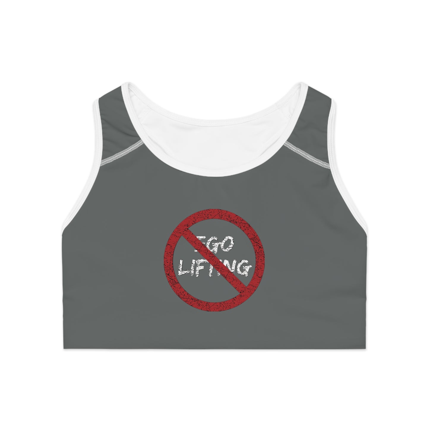 Centered | Dark Gray Sports Bra