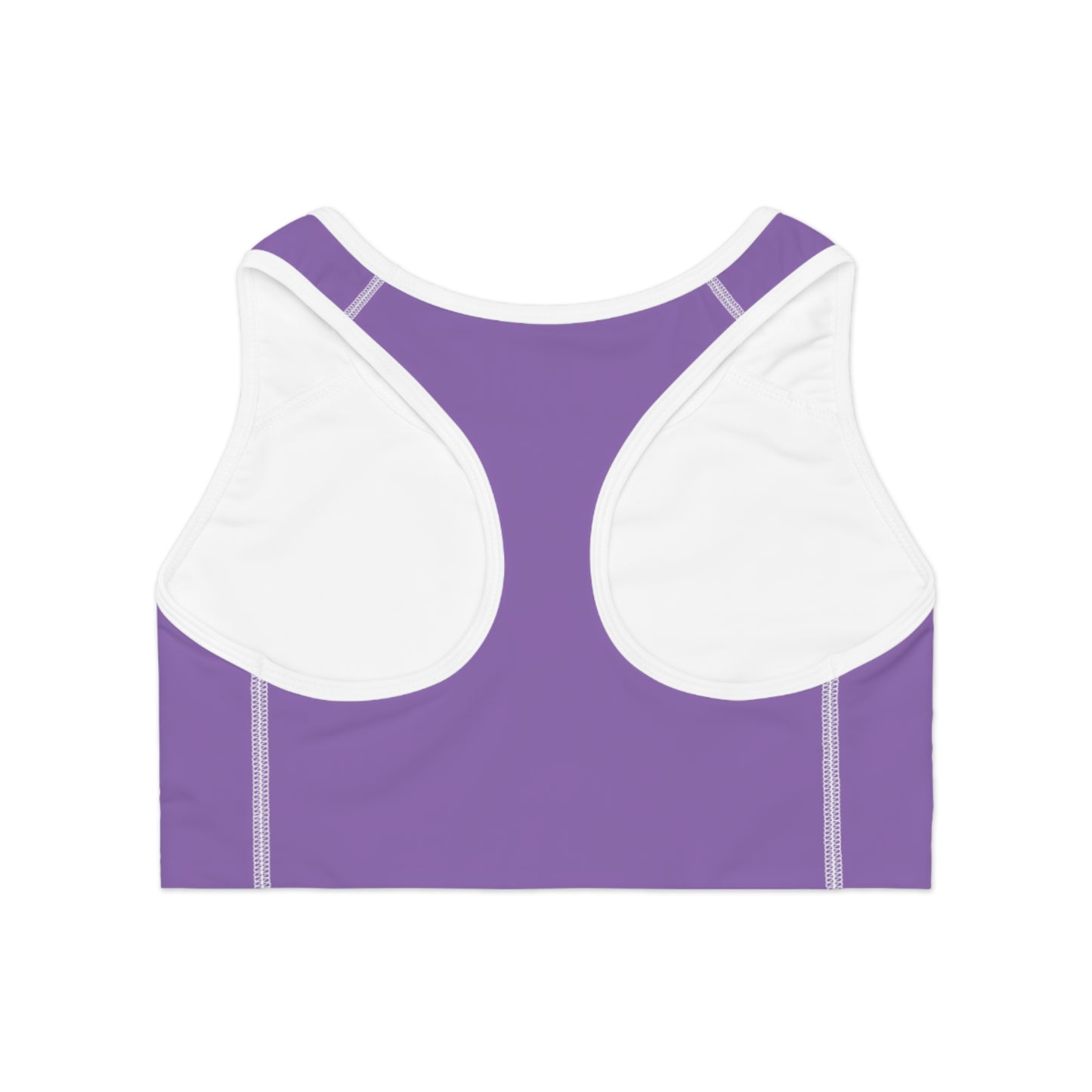 Light Purple Sports Bra | Gym Activewear