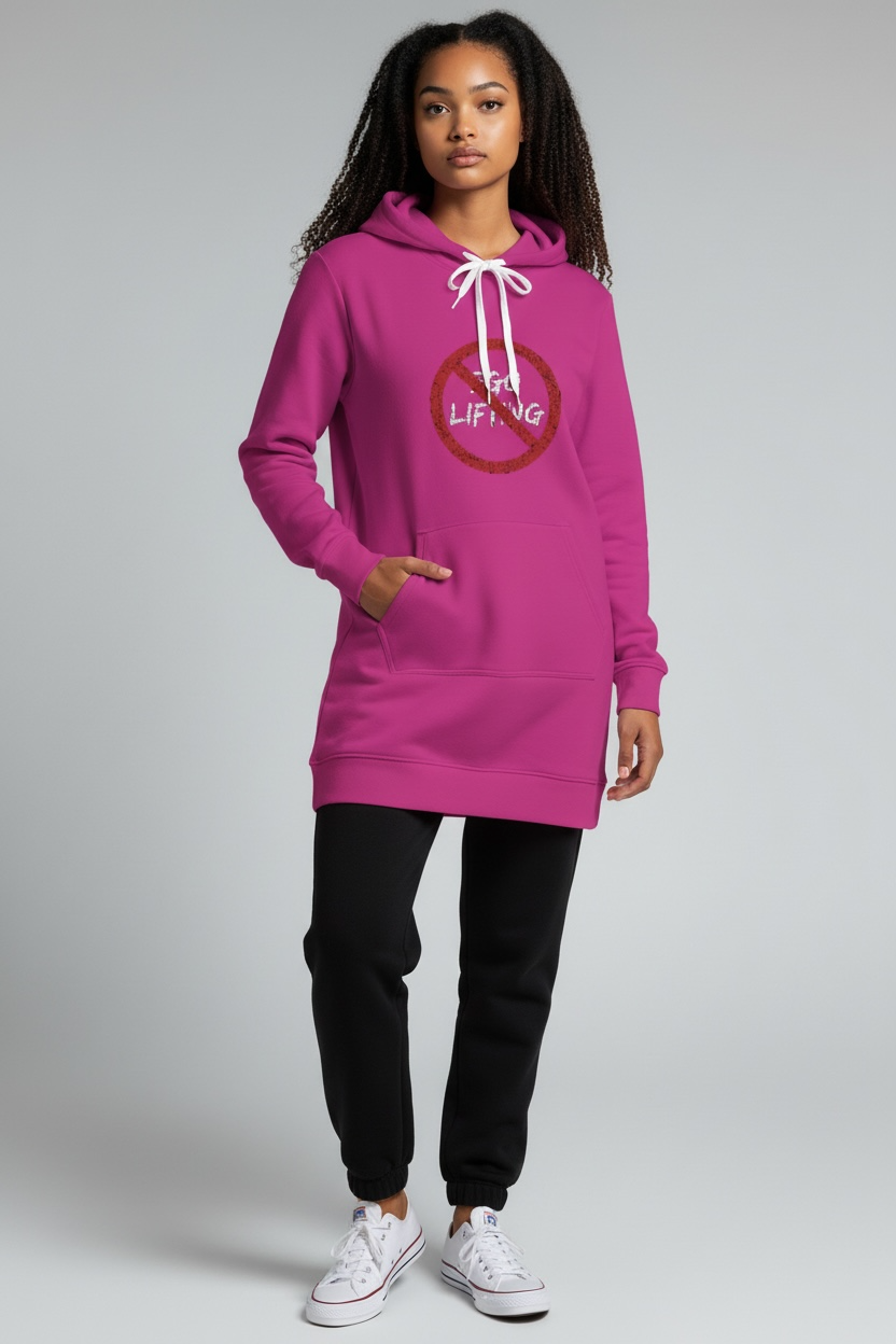 Hoodie Dress | Pink