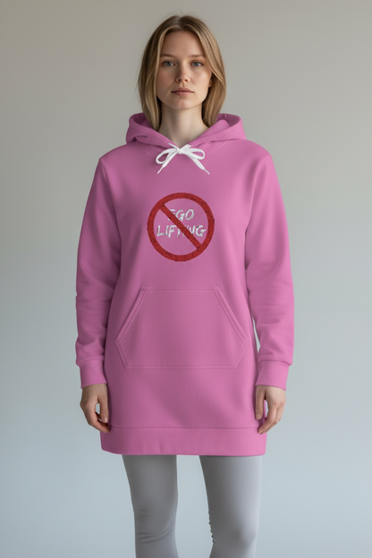 Centered | Hoodie Dress | Light Pink