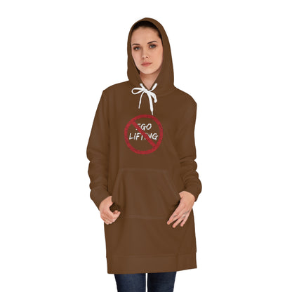 Centered | Hoodie Dress | Brown