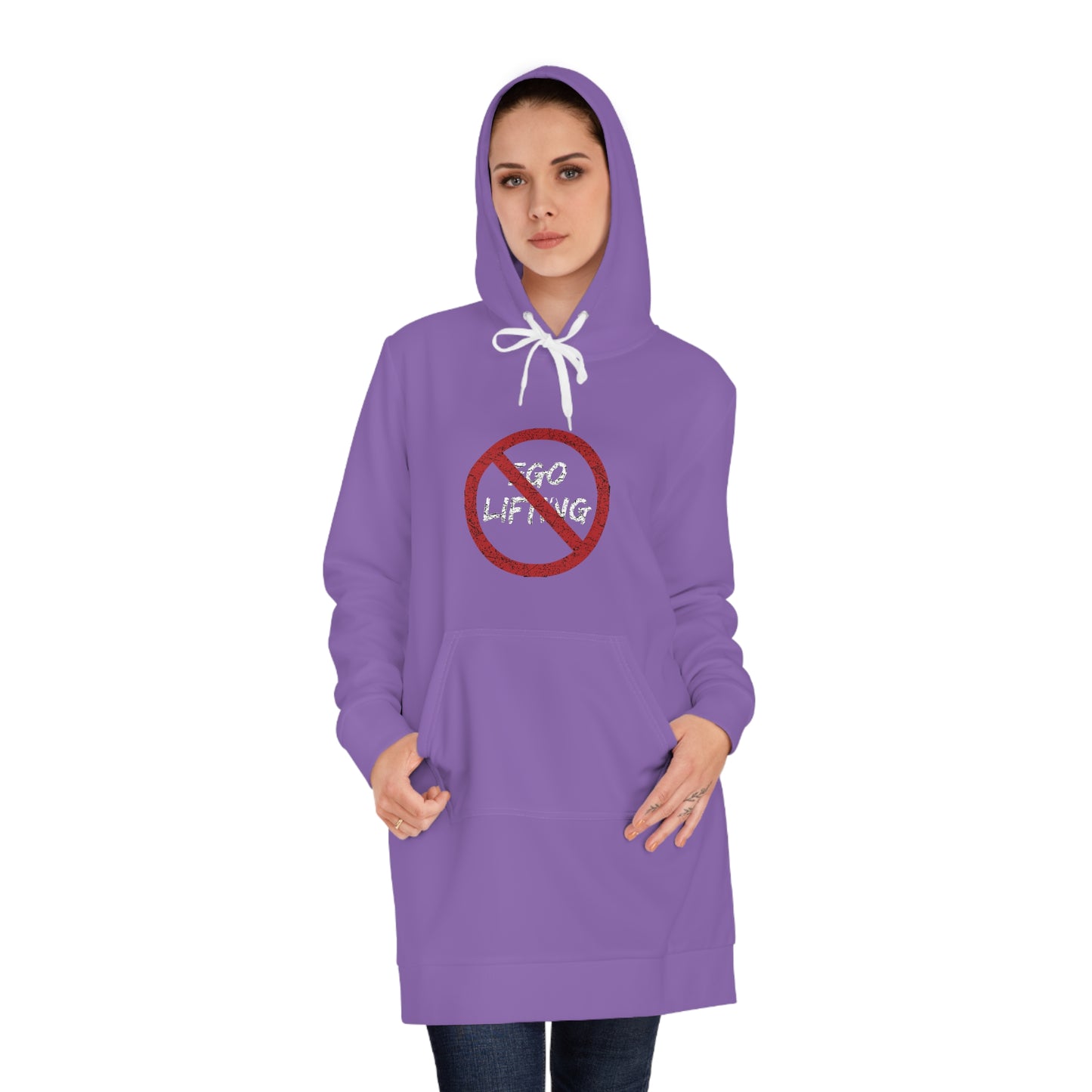 Centered | Hoodie Dress | Light Purple