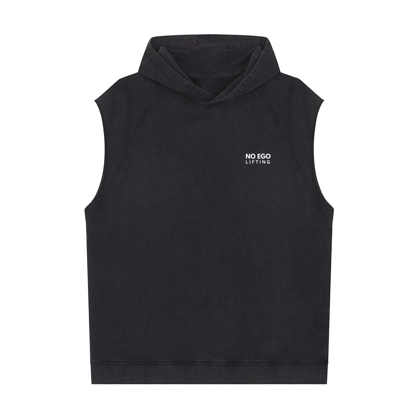 Define | Snow Washed Sleeveless Hoodie