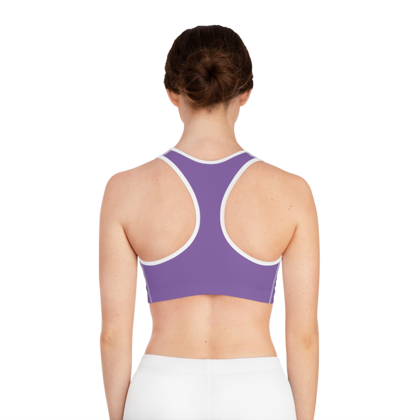 Light Purple Sports Bra | Gym Activewear