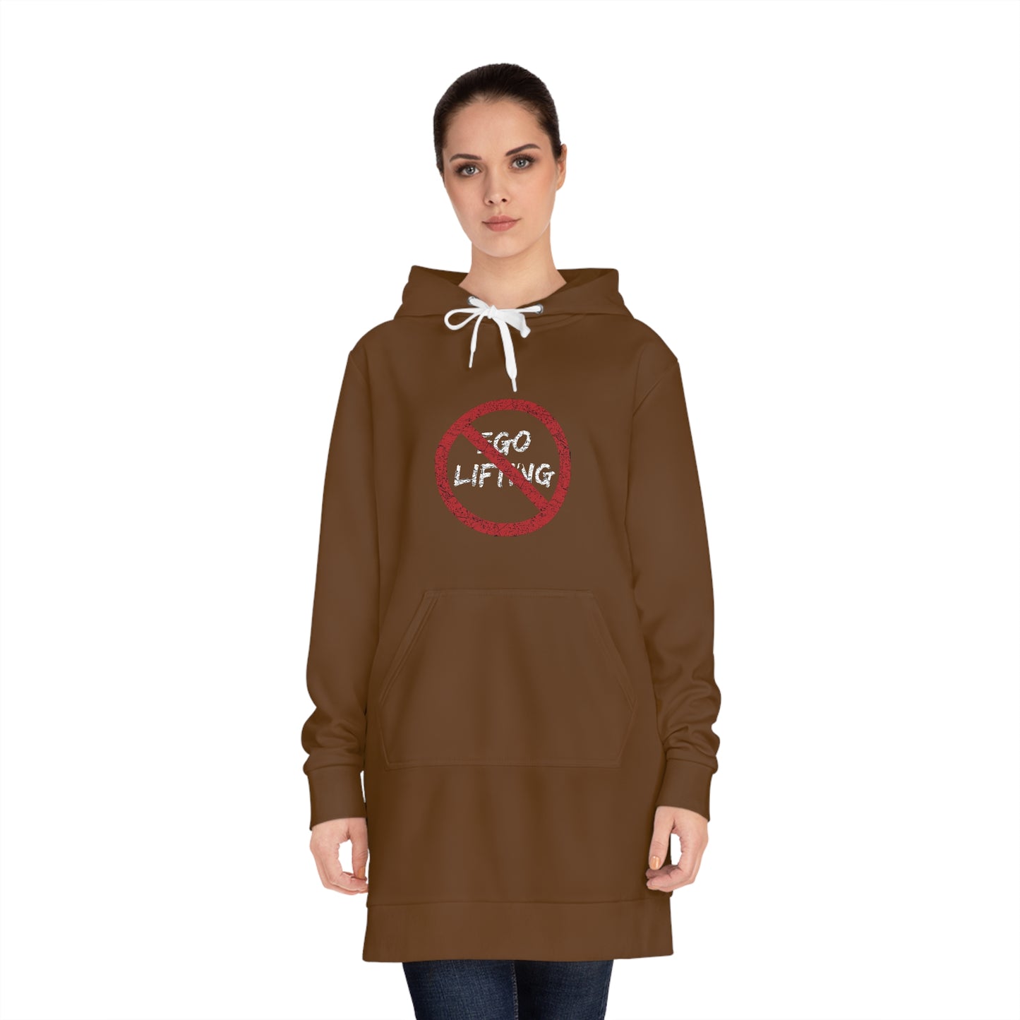 Centered | Hoodie Dress | Brown