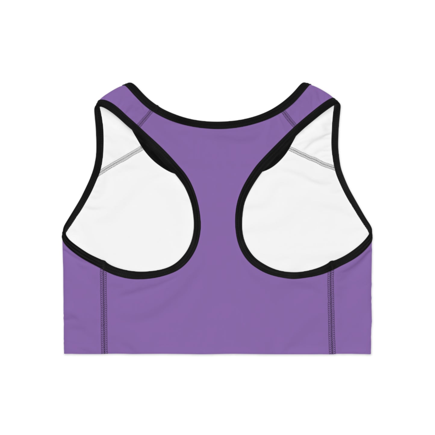 Light Purple Sports Bra | Gym Activewear