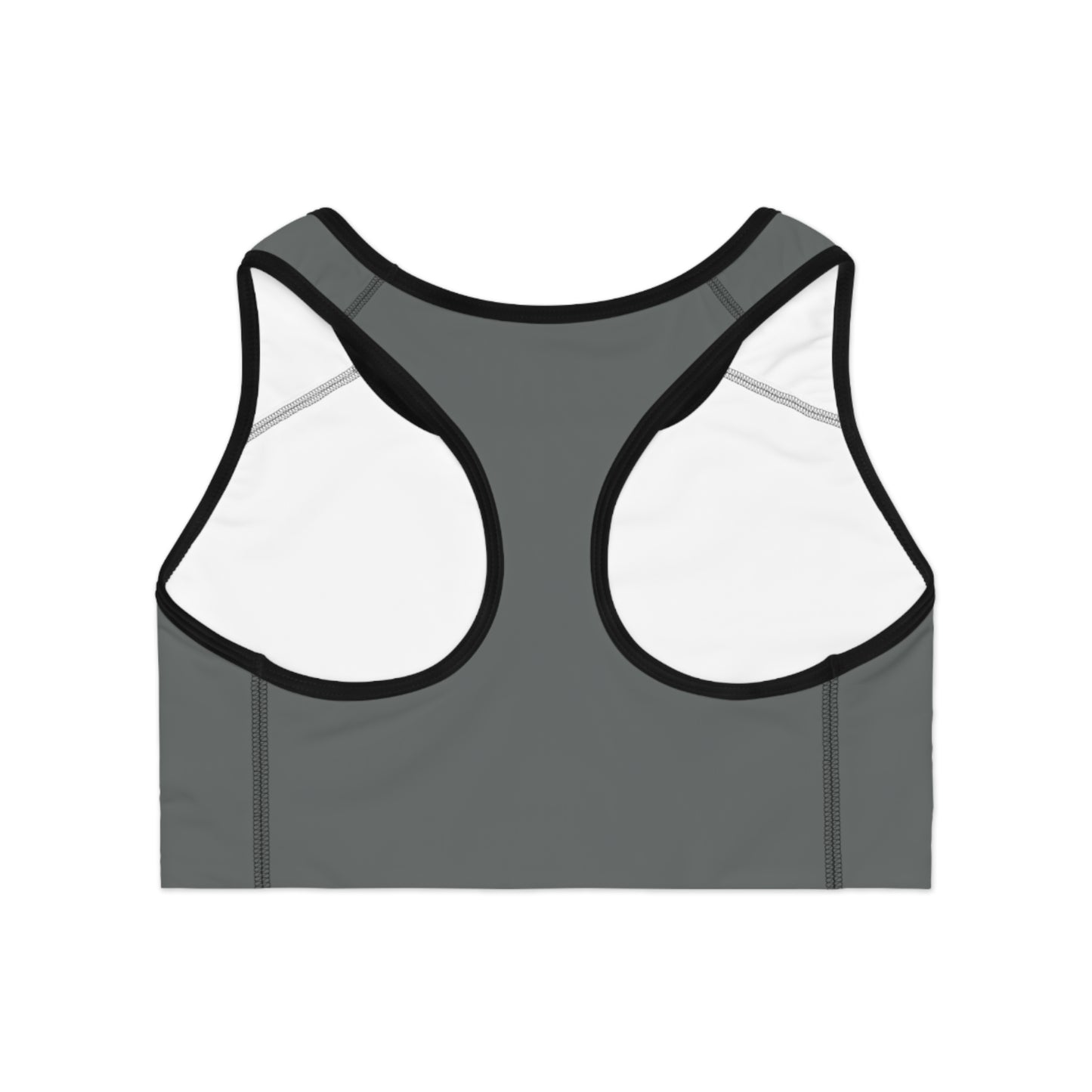 Centered | Dark Gray Sports Bra
