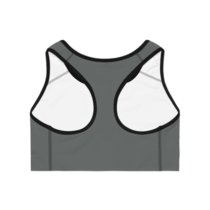 Centered | Dark Gray Sports Bra