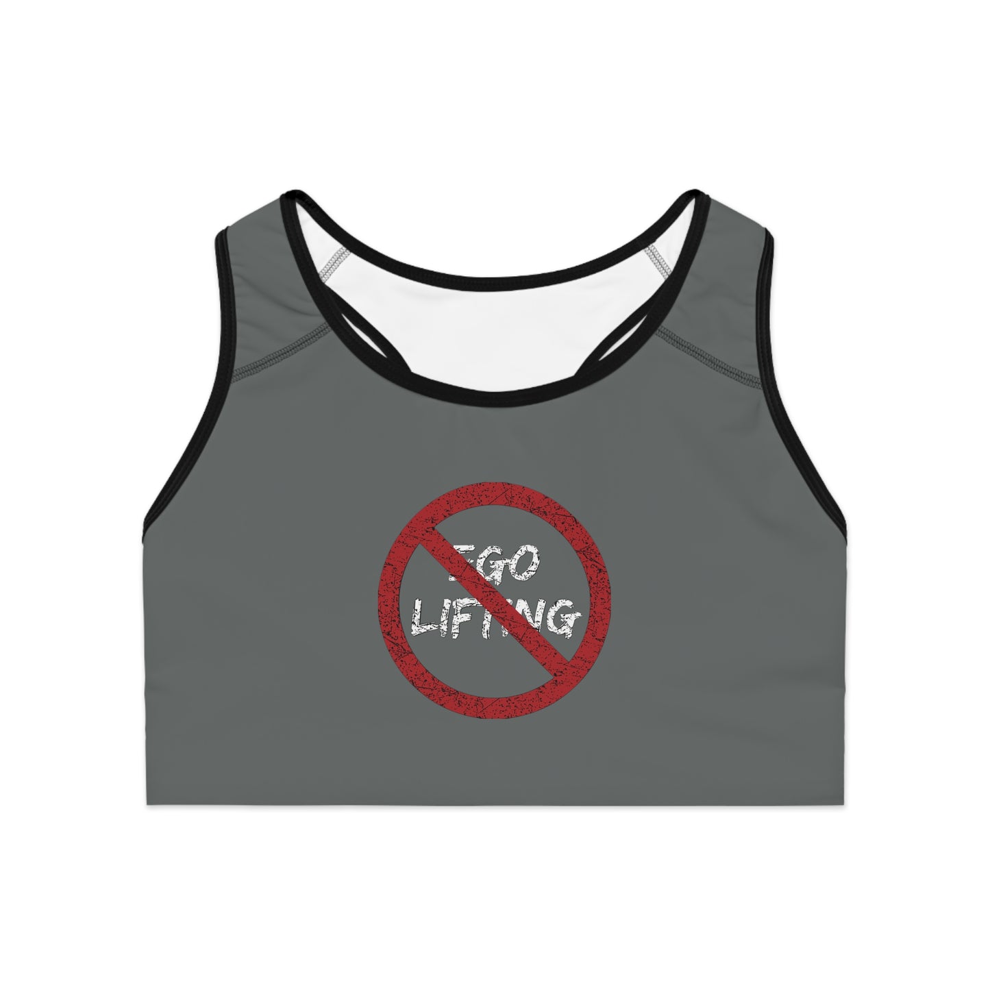 Centered | Dark Gray Sports Bra