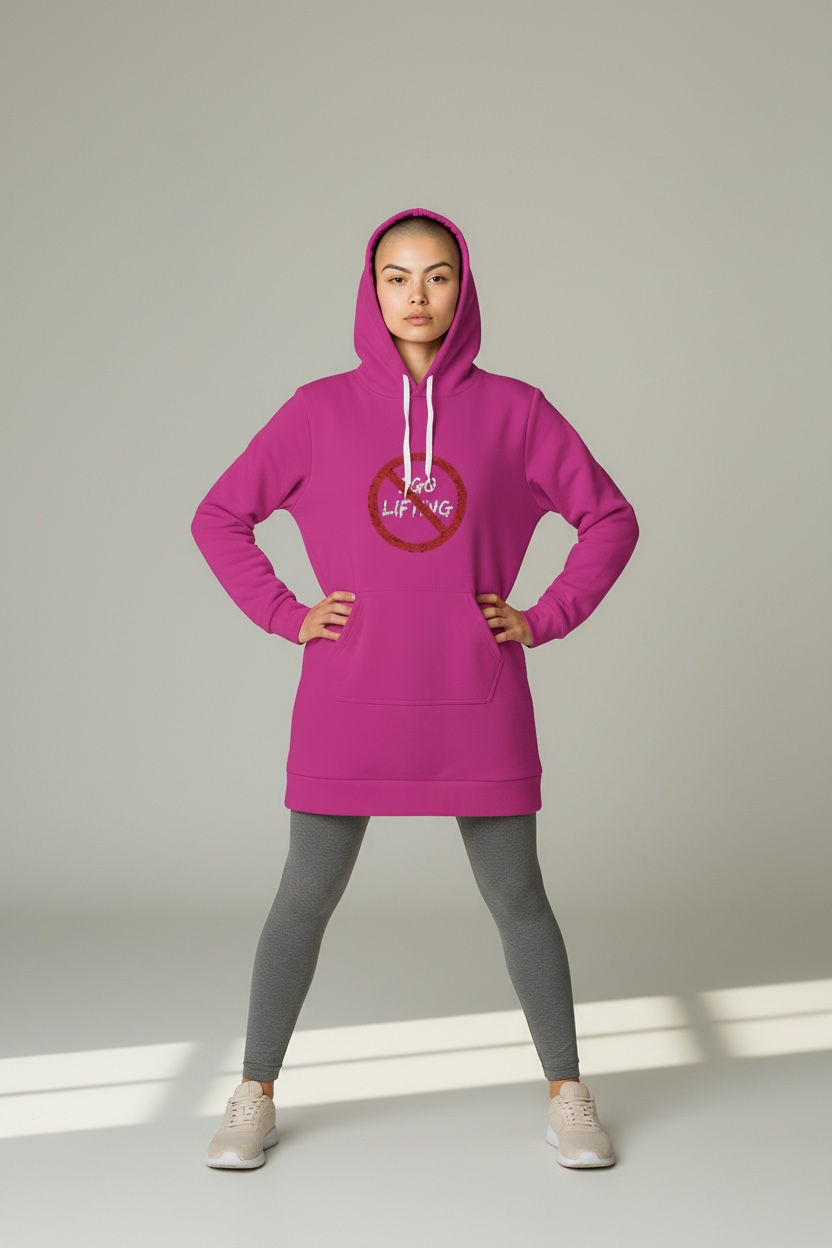 Centered | Hoodie Dress | Pink