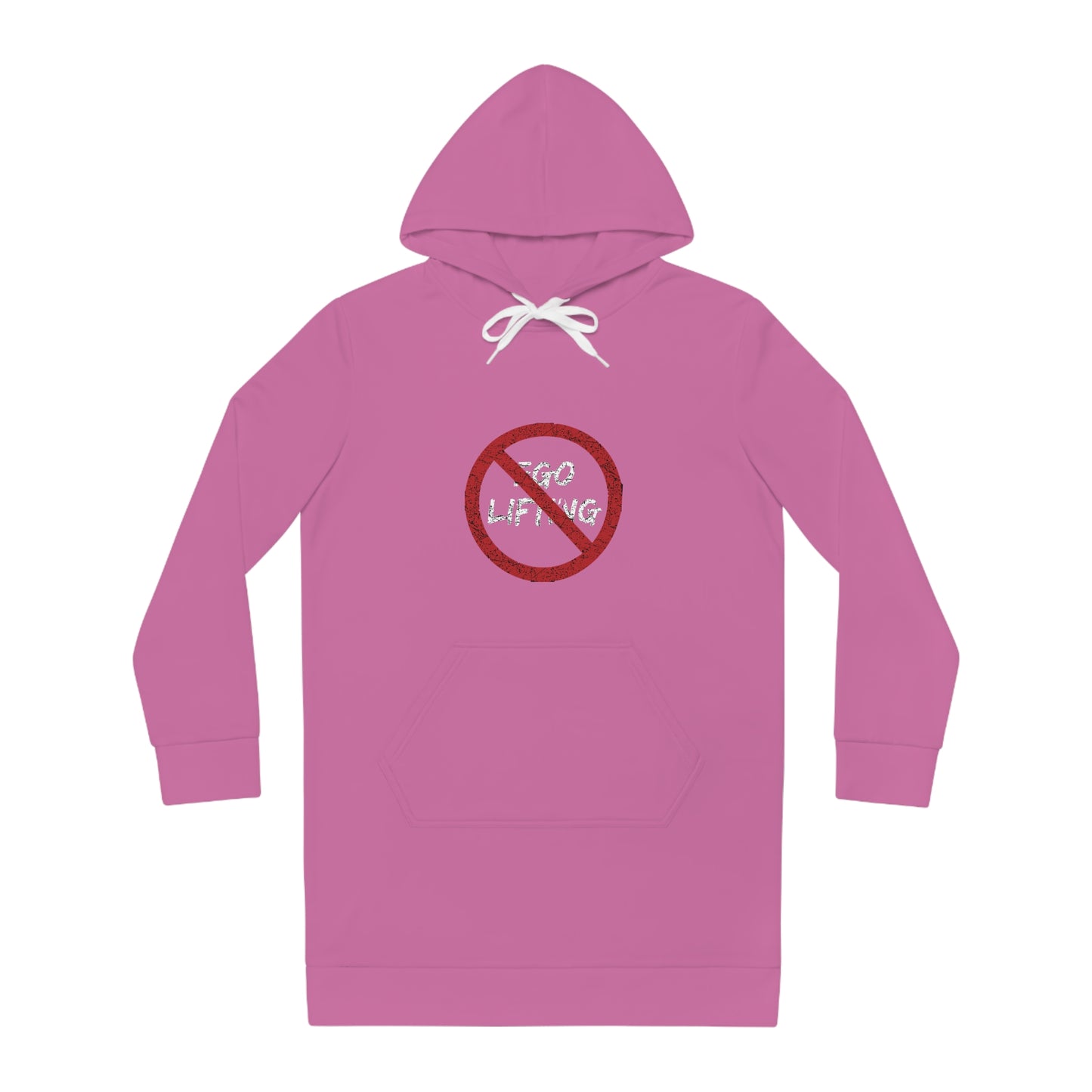 Centered | Hoodie Dress | Light Pink
