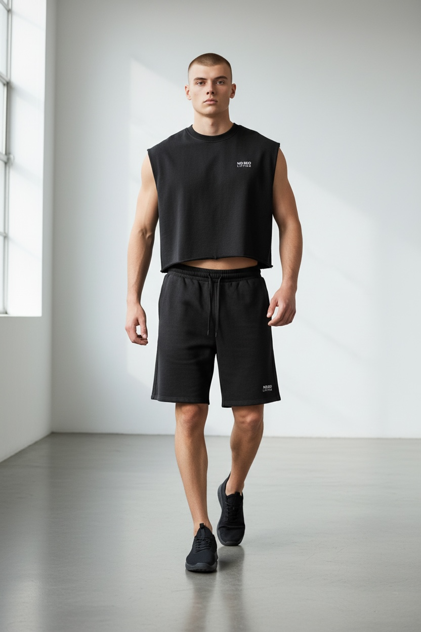 French Terry Boxy Tank Top
