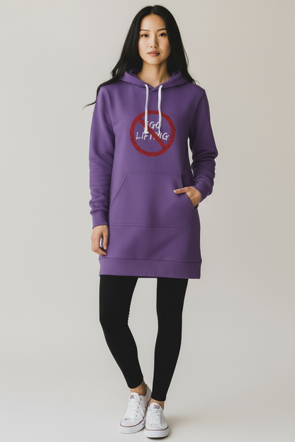 Centered | Hoodie Dress | Light Purple