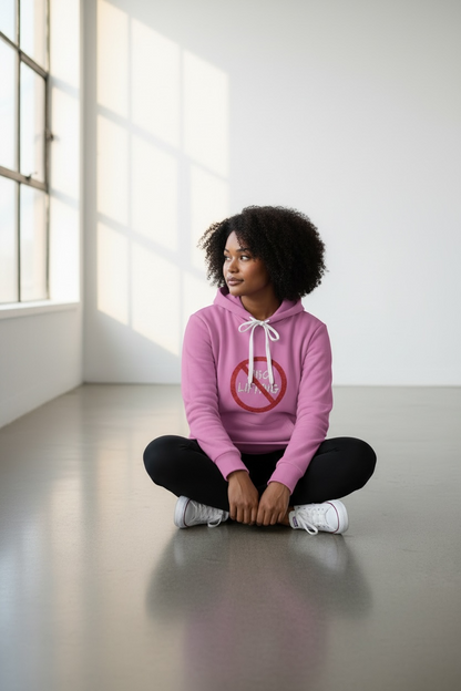 Centered | Hoodie Dress | Light Pink