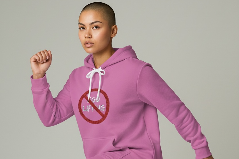 Hoodie Dress | Light Pink