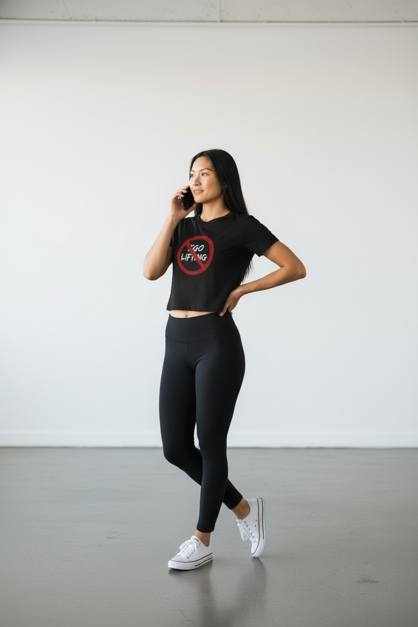 Centered | Baby Tee | Crop Top