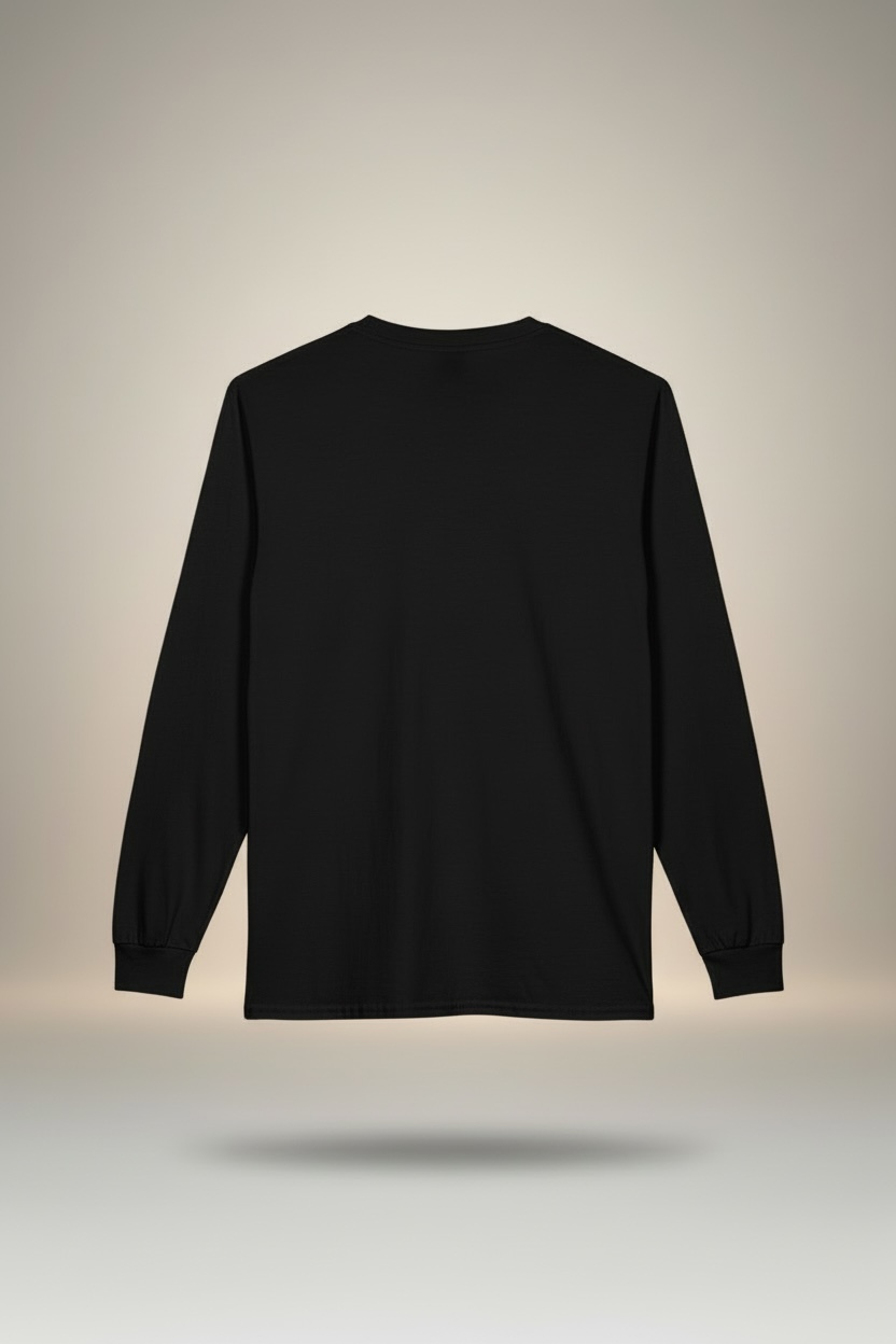 Centered | Long Sleeve Tee | Cotton