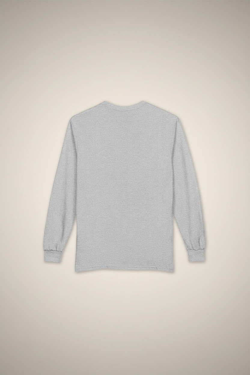 Centered | Long Sleeve Tee | Cotton