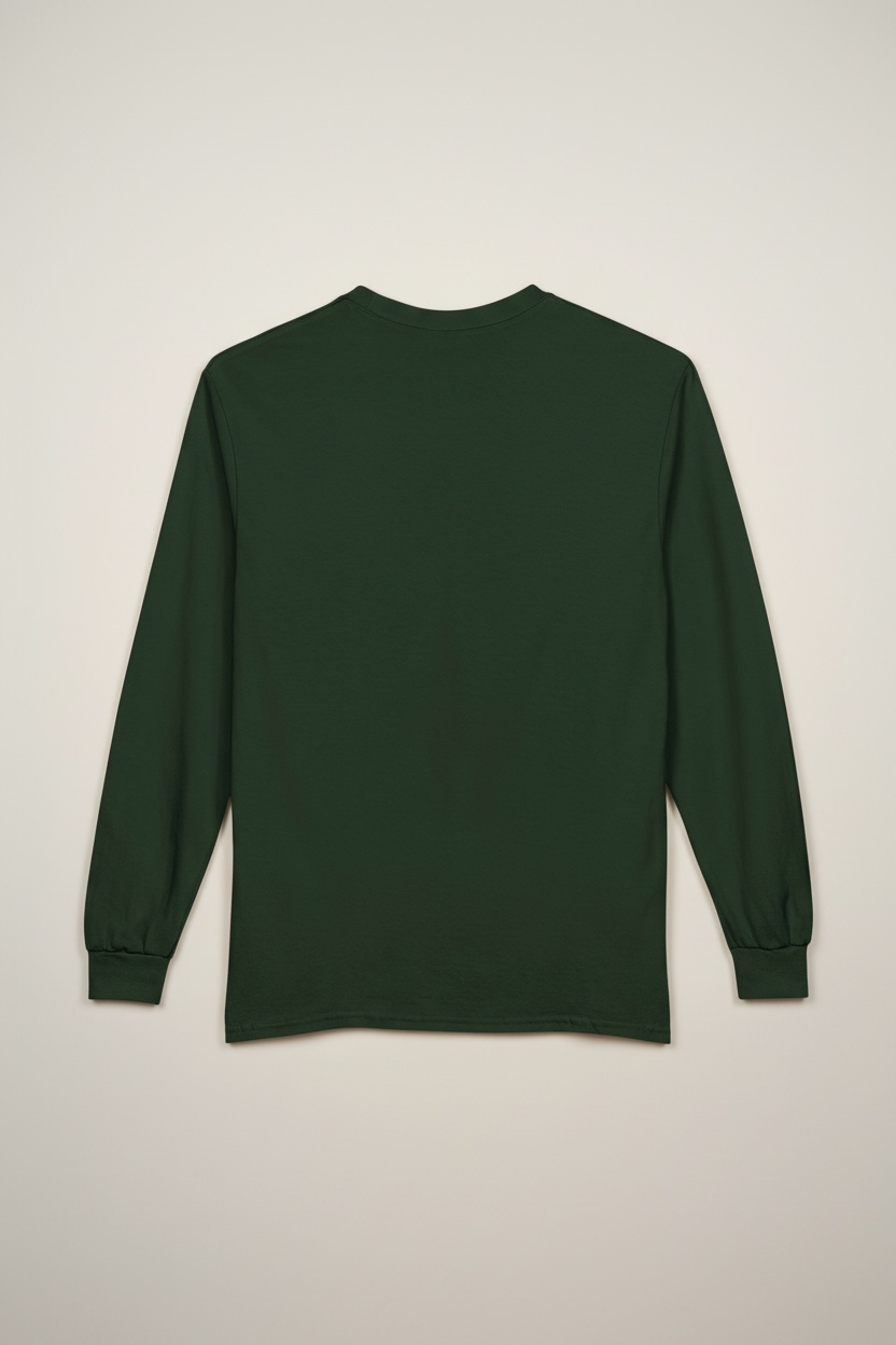 Centered | Long Sleeve Tee | Cotton