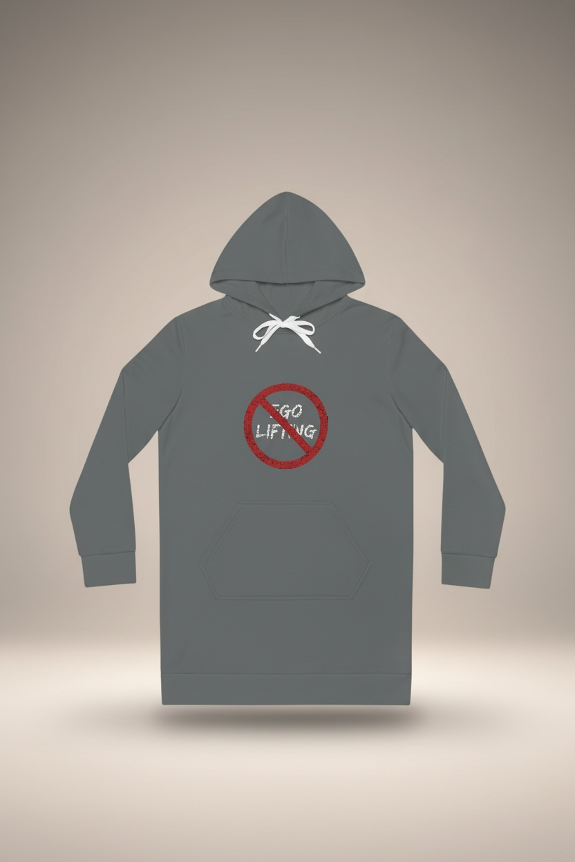 Centered | Hoodie Dress | Dark Gray