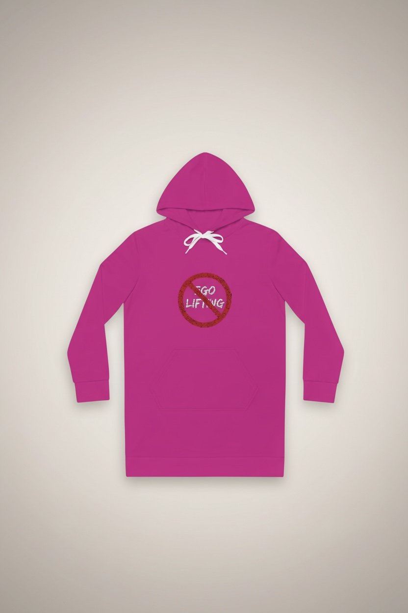Centered | Hoodie Dress | Pink
