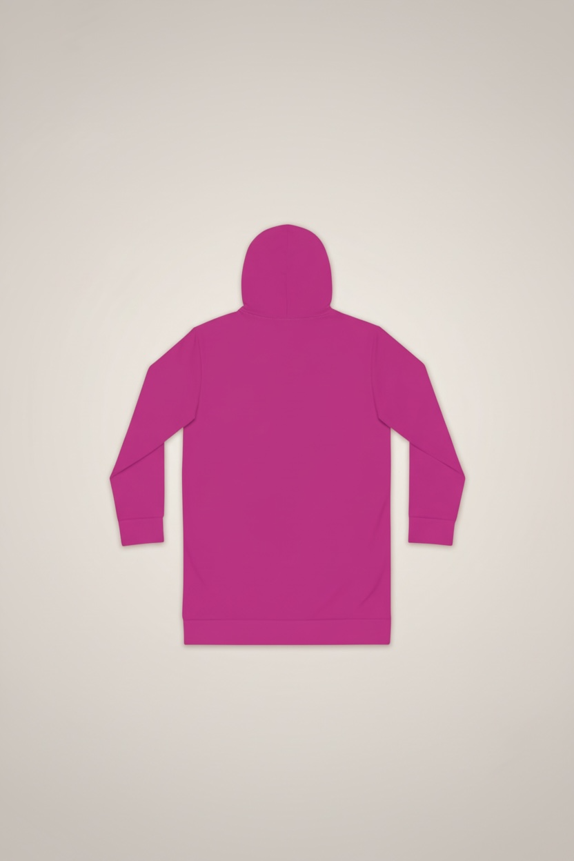 Centered | Hoodie Dress | Pink