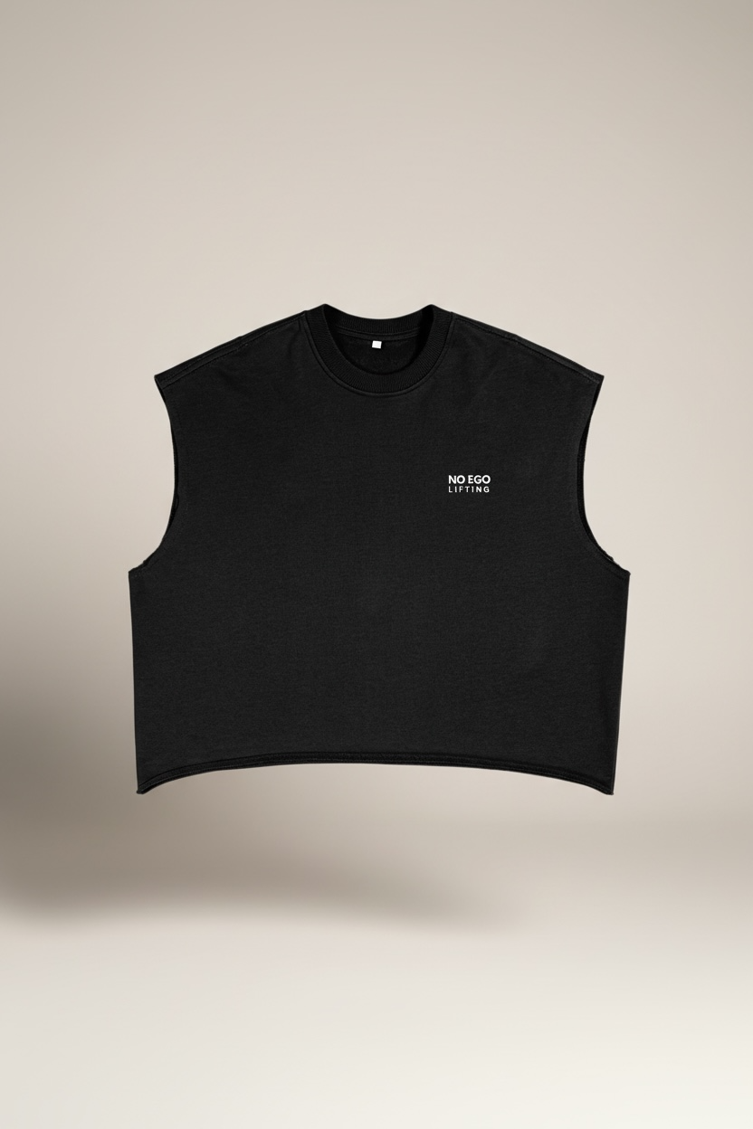 French Terry Boxy Tank Top