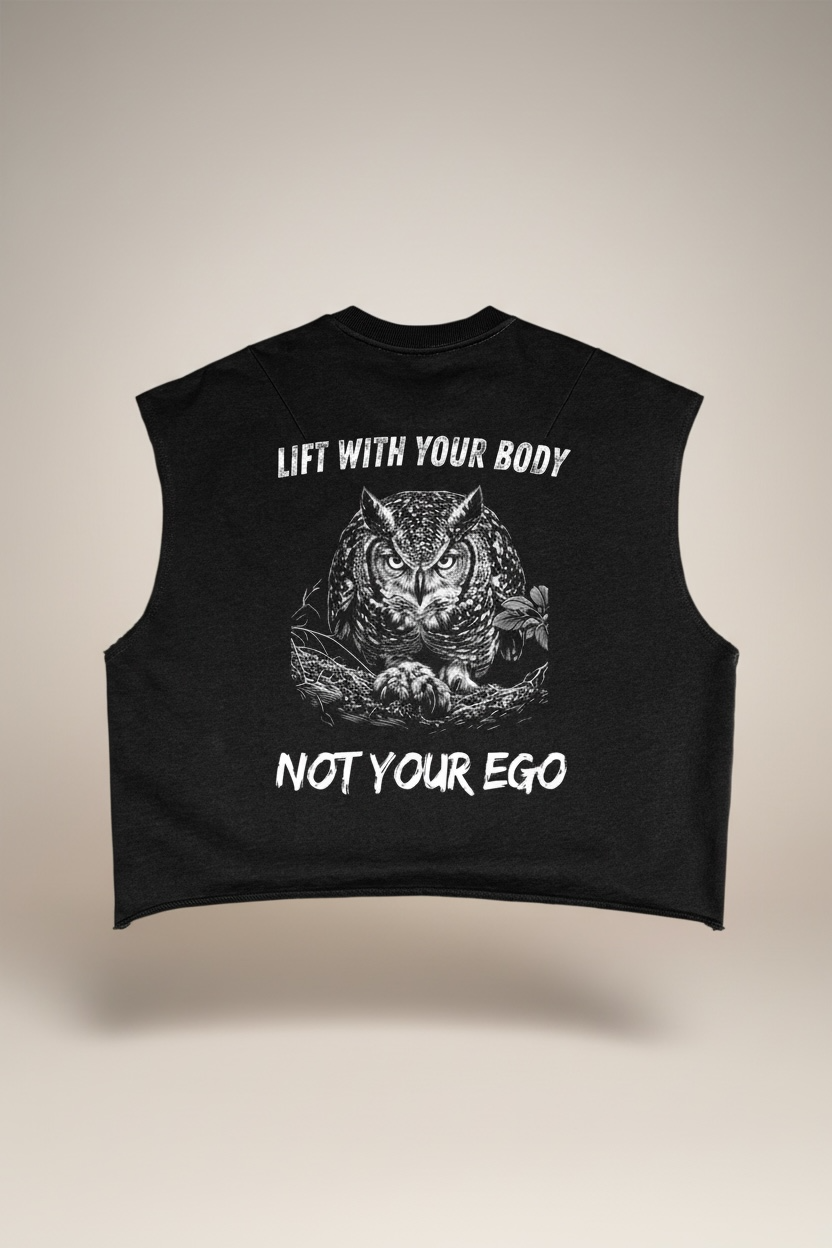 French Terry Boxy Tank Top