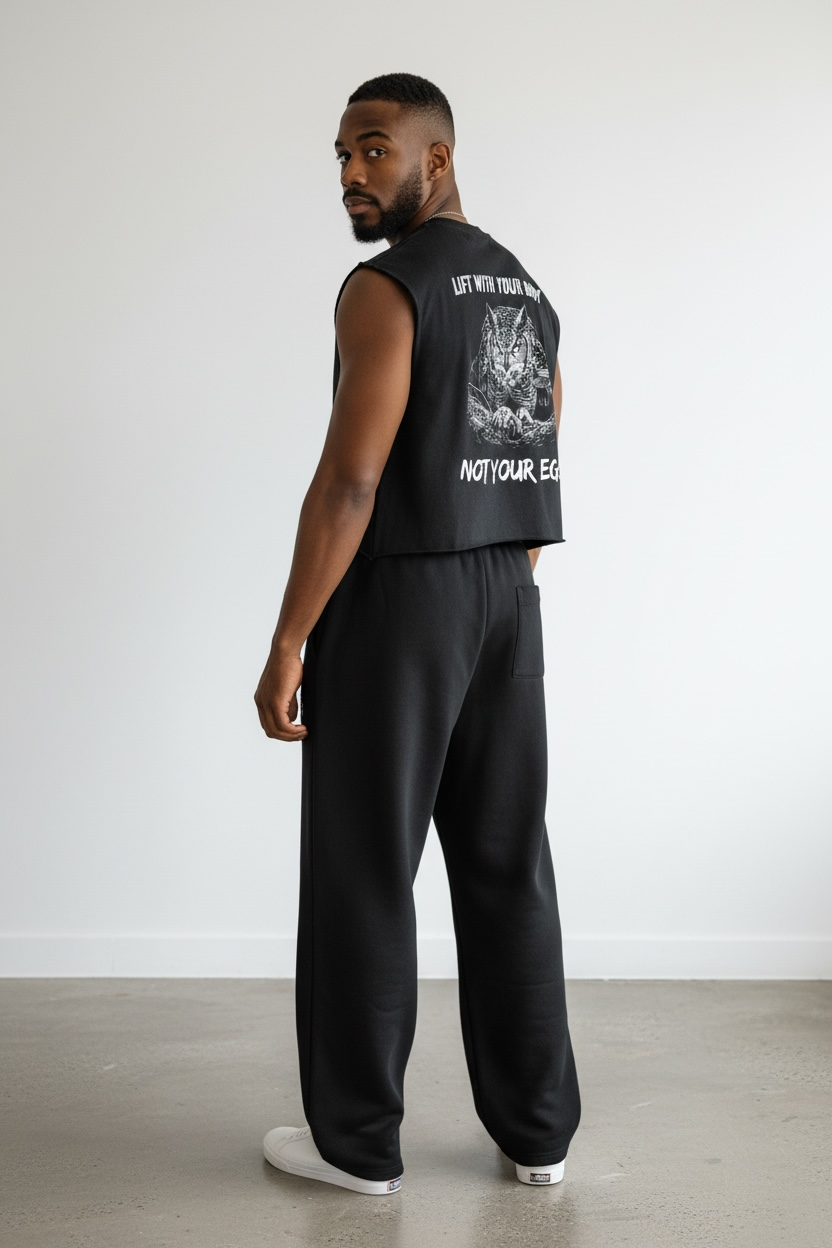 French Terry Boxy Tank Top