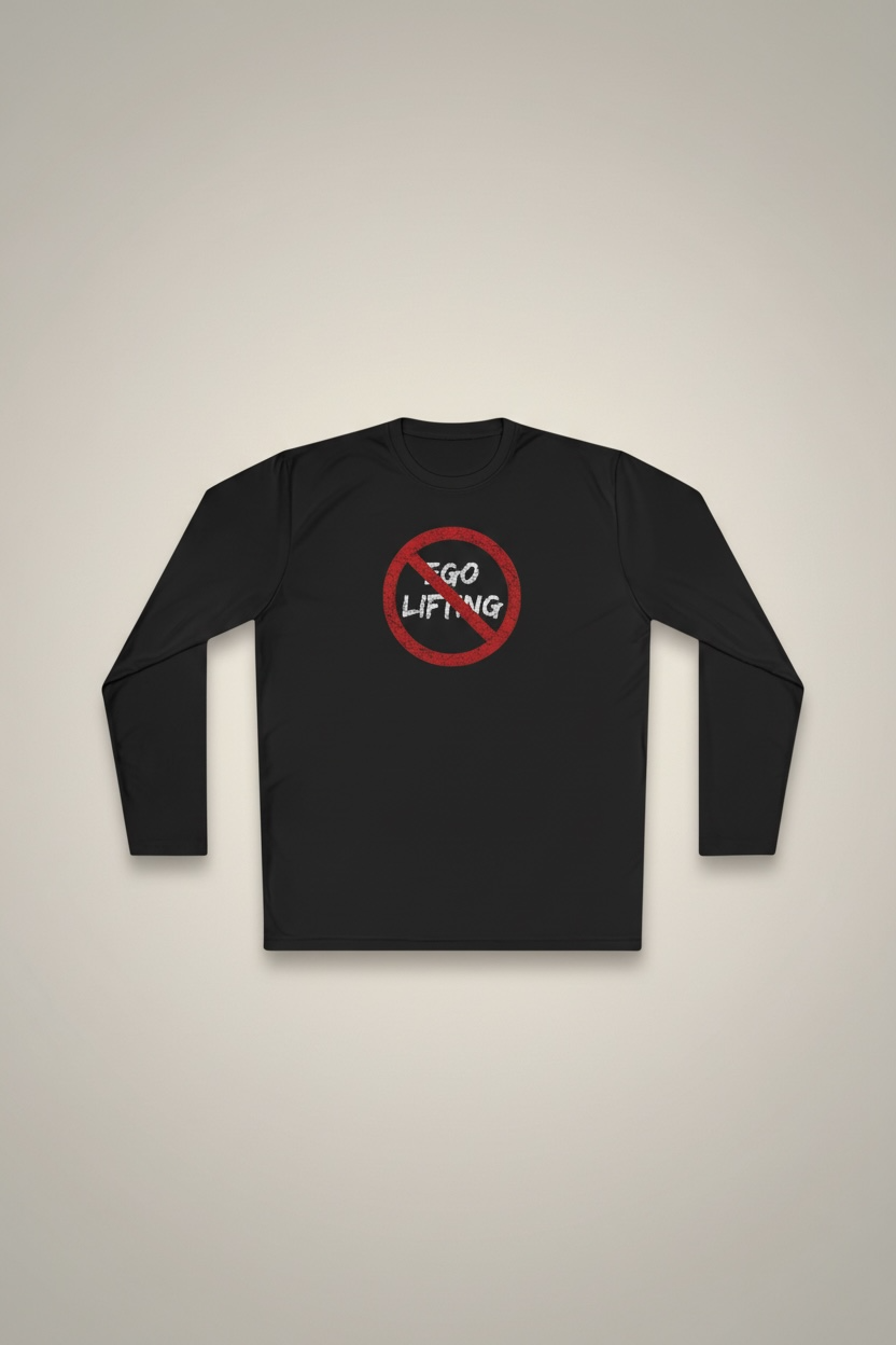 Centered | Moisture-Wicking Long Sleeve T-Shirt