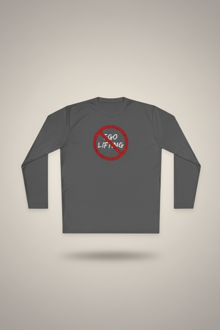 Centered | Moisture-Wicking Long Sleeve T-Shirt