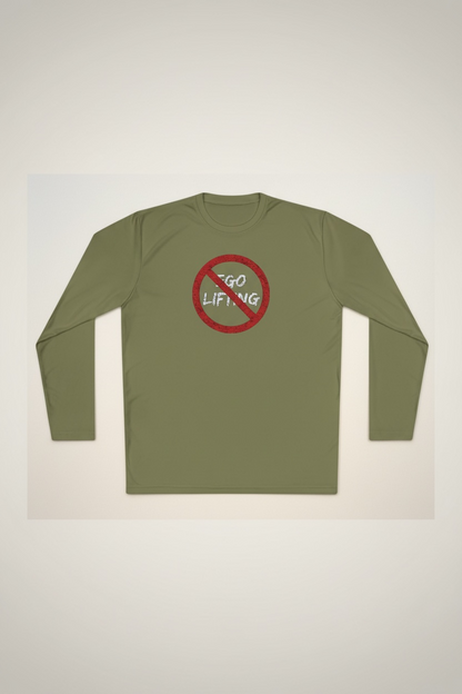 Centered | Moisture-Wicking Long Sleeve T-Shirt