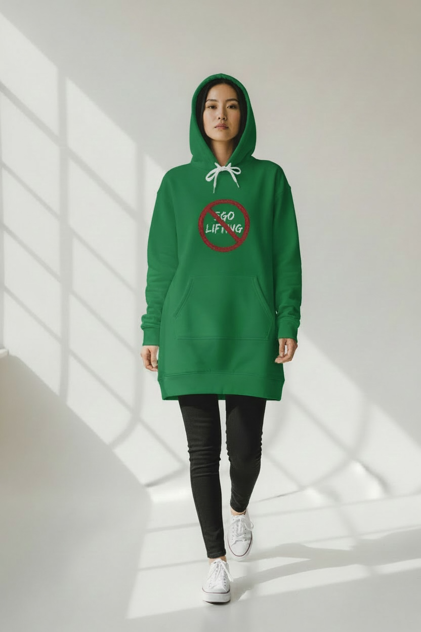 Hoodie Dress | Green