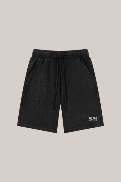 Mineral Wash Waffle Knit Shorts