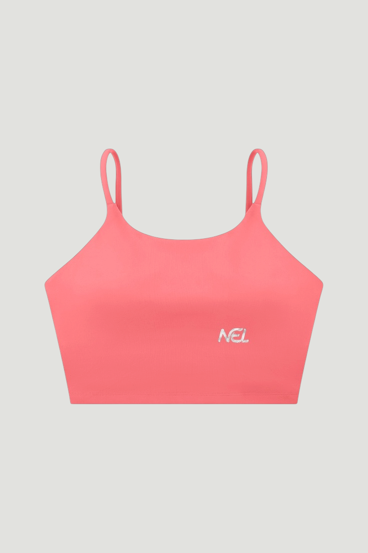 Spaghetti Strap Yoga Sports Bra