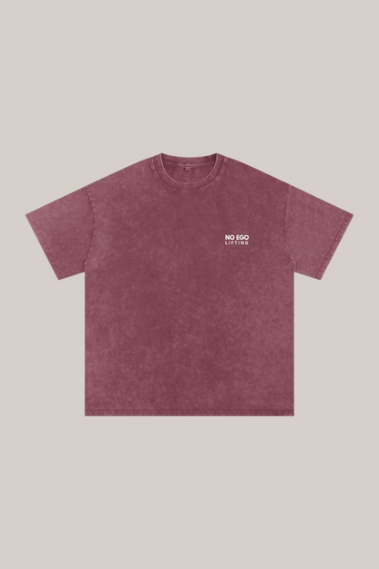 Define | Snow Washed Oversized Cotton T-Shirt