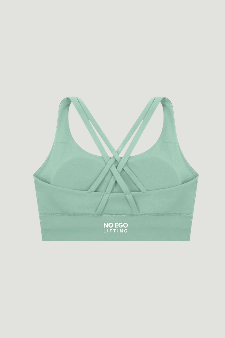 Strappy Criss-Cross Sports Bra