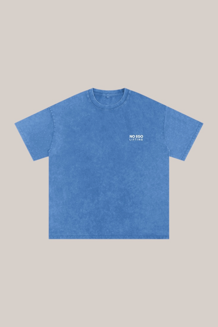 Define | Snow Washed Oversized Cotton T-Shirt
