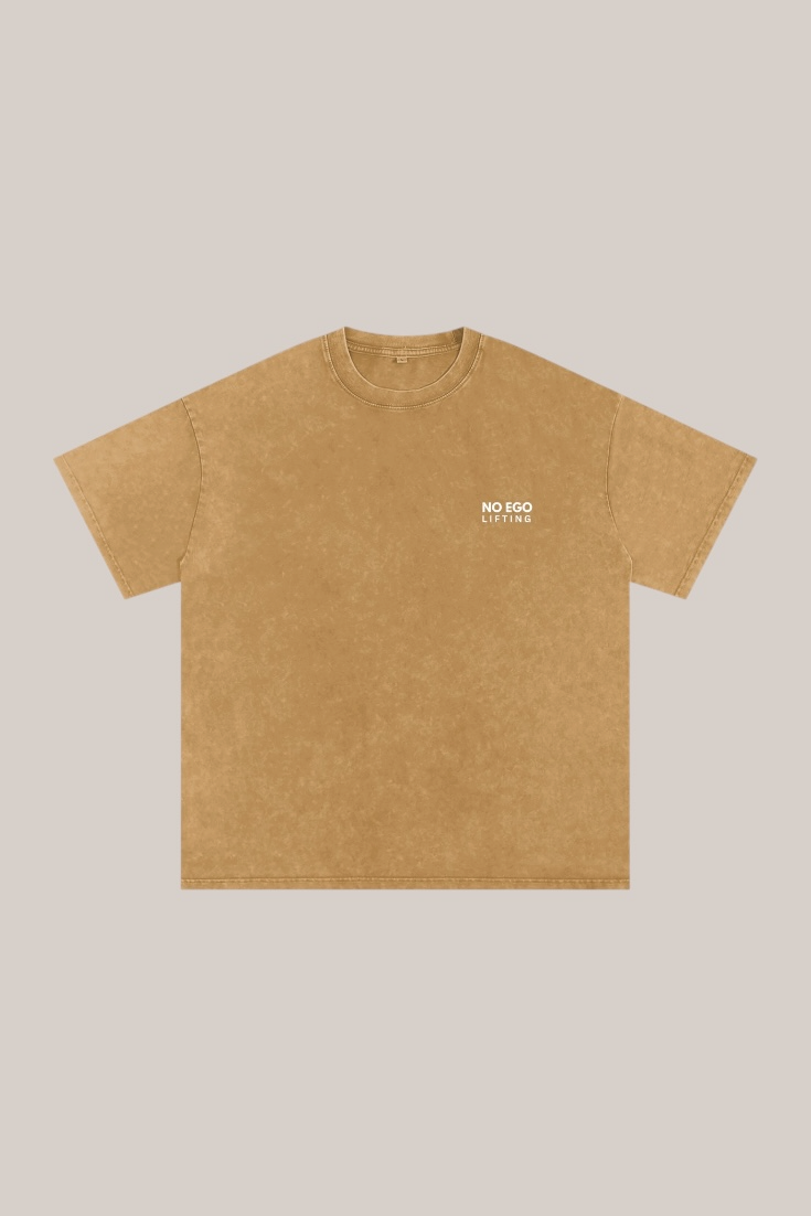 Define | Snow Washed Oversized Cotton T-Shirt