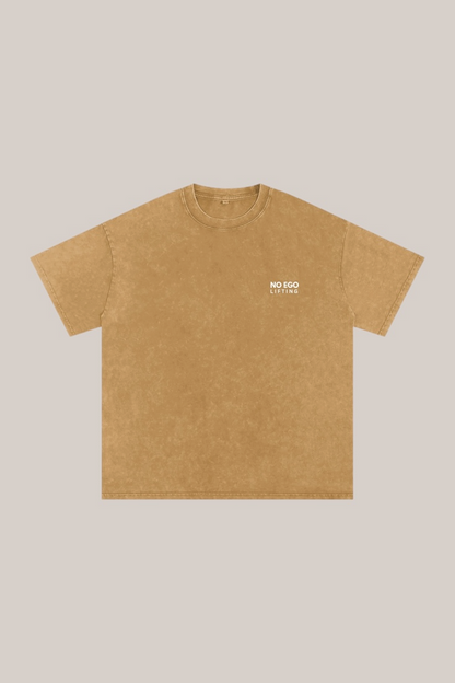 Define | Snow Washed Oversized Cotton T-Shirt