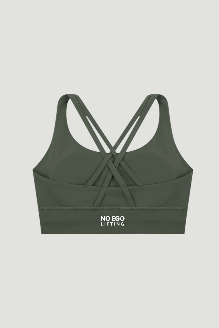 Strappy Criss-Cross Sports Bra