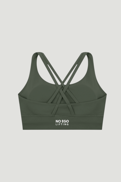 Strappy Criss-Cross Sports Bra