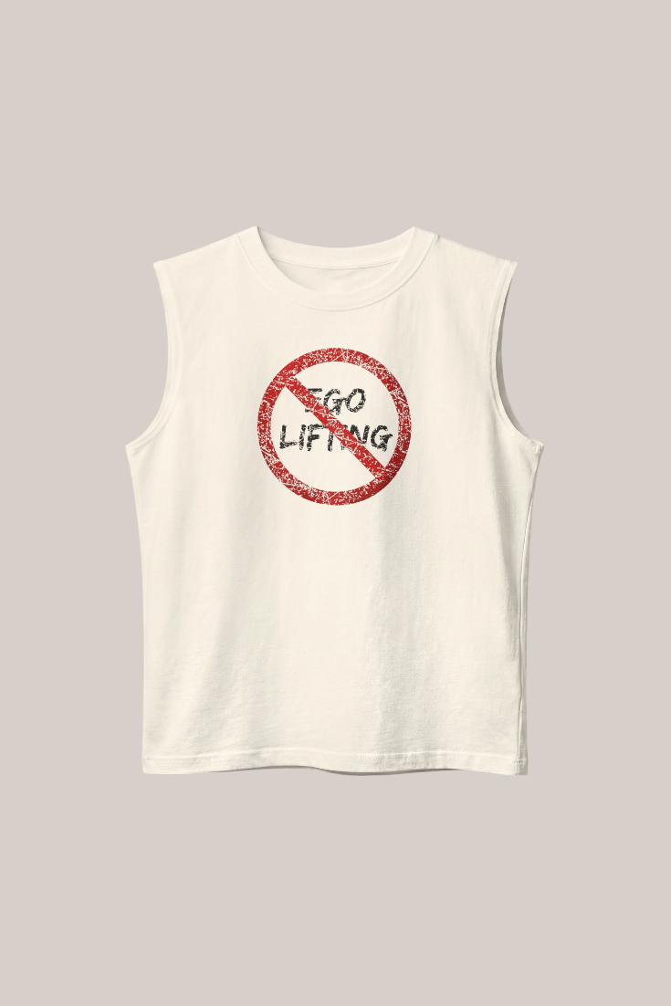 Centered | Muscle Tank | Inverted Logo